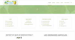 Desktop Screenshot of geocacheurs.fr